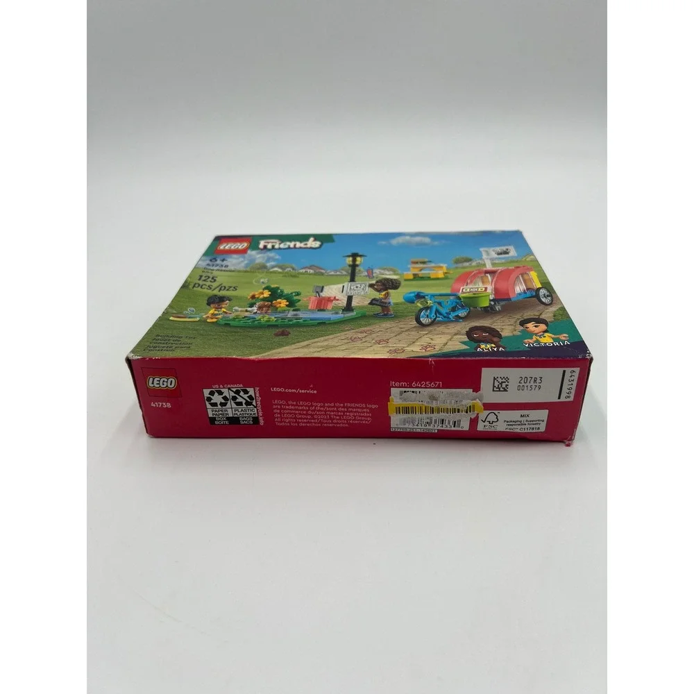 LEGO Friends Dog Rescue Bike 41738 Building Toy Set 125 Pieces Aliya Victoria